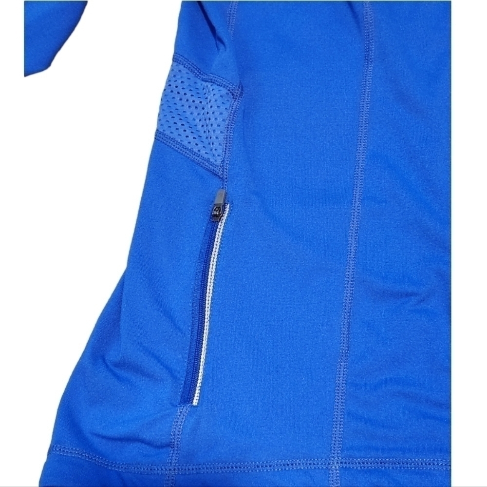 Lot of 2 Tangerine Women's Blue Zip Up Athletic Shirts/Sweatshirts, Medium - Picture 12 of 16